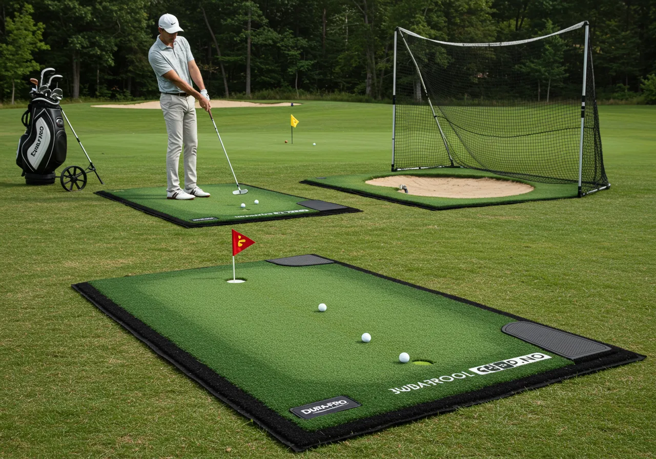 Is the Dura-Pro Residential Golf Mat Right for You? 8 Practical Golf Practice Setups with the Dura-Pro Residential Golf Mat