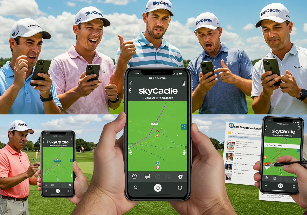 Real-World SkyCaddie Reviews from Golfers What Are Other Golfers Saying About the SkyCaddie App