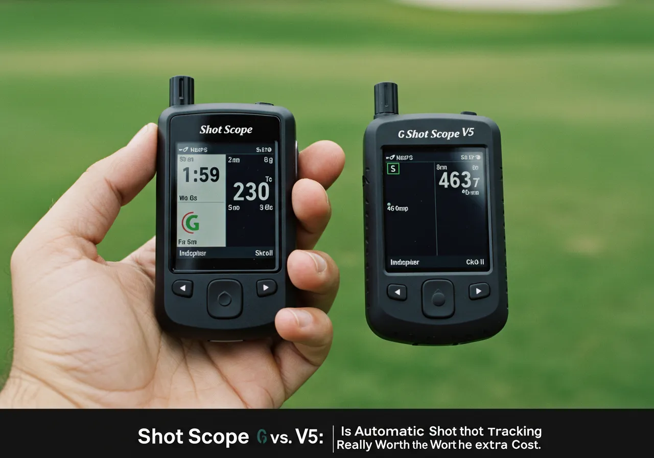 Shot Scope G5 vs. V5 Is Automatic Shot Tracking Really Worth the Extra Cost
