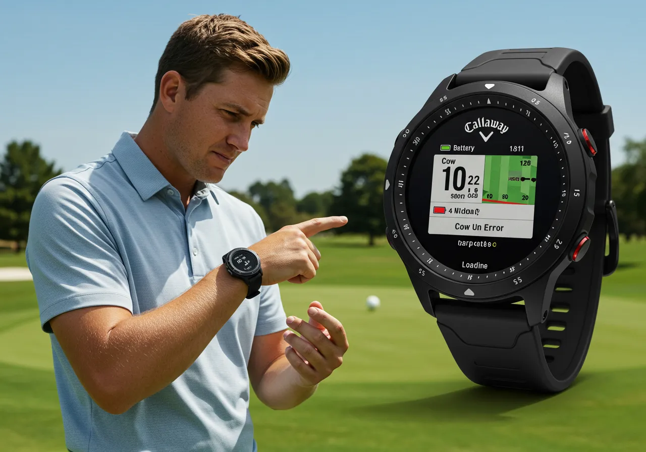 What Are the Real Battery Life and Course Update Problems with the Callaway GPSy Golf Watch