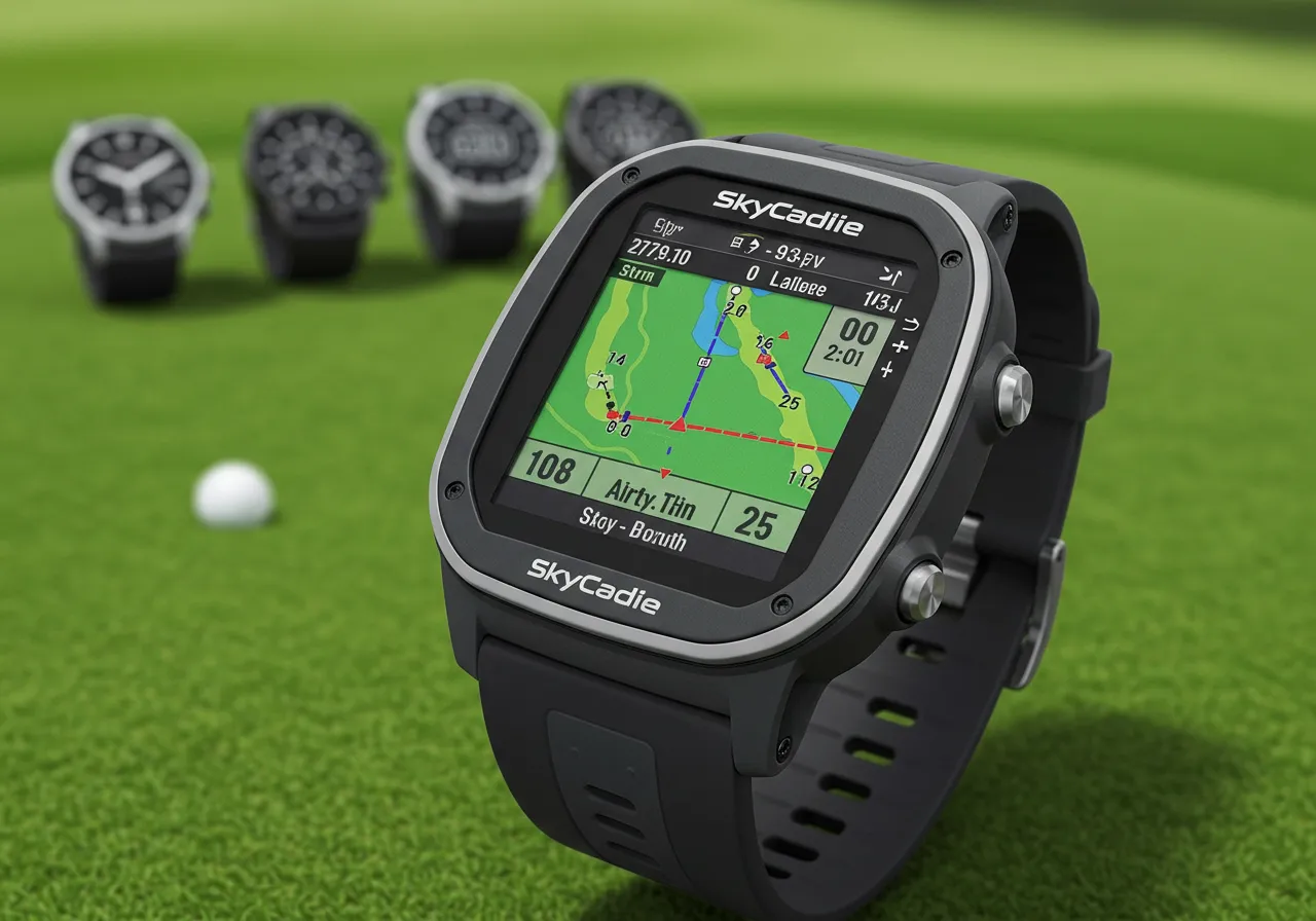 What Key Golf Features Make the SkyCaddie LX5 HD CourseView Watch Different from Other GPS Watches