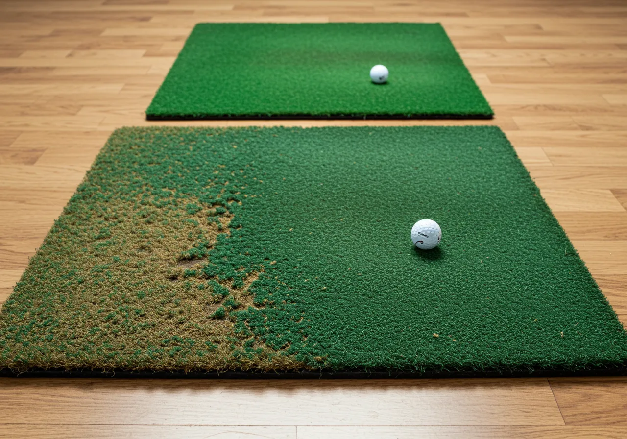 Why The Country Club Elite Real Feel Golf Mat Is A Game Changer For Golfers 6 Which golf mat lasts longer with heavy practice