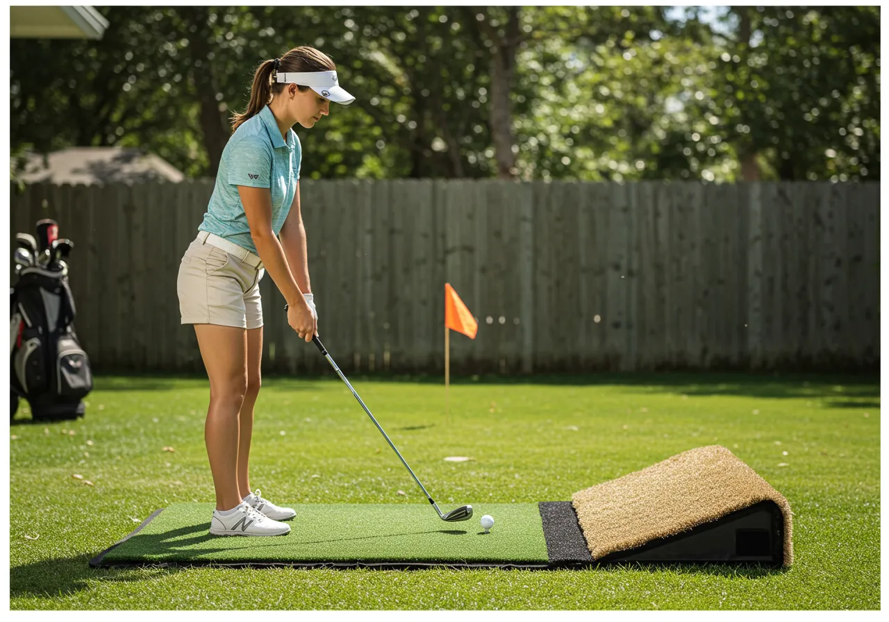 Best Rukket Tri-Turf Golf Mat For Backyard Swing Practice 1 Why Most Golfers Need A Home Practice Mat
